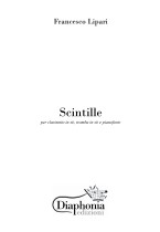 SCINTILLE for trumpet in Bb, Bb clarinet and piano